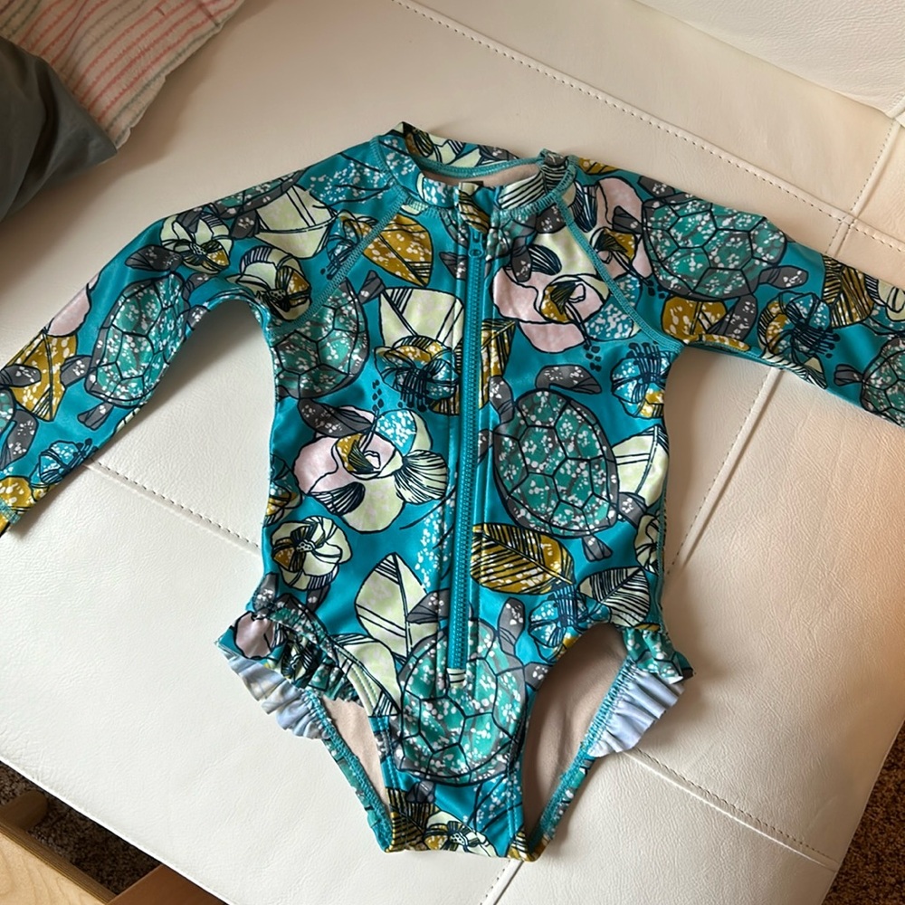 Tea Collection bathing suit 12-18 months